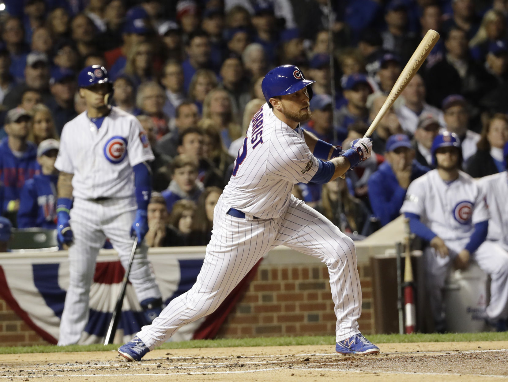 NLCS Dodgers Cubs Baseball, Game 6